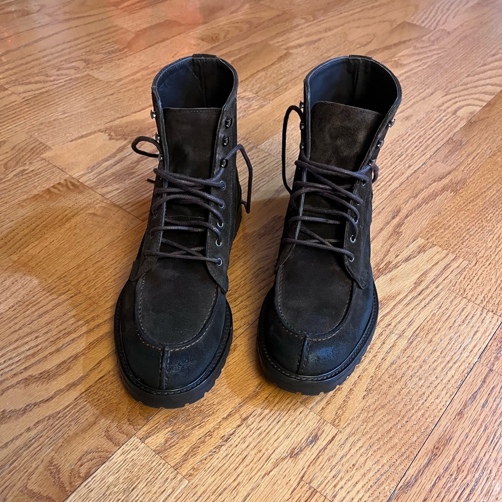 To Boot New York Brown Suede Boots 9.5US